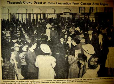 Click for Larger Image of Union Station on April 7 1942 